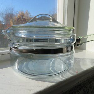 Vintage Pyrex Flameware Saucepan 6322-B